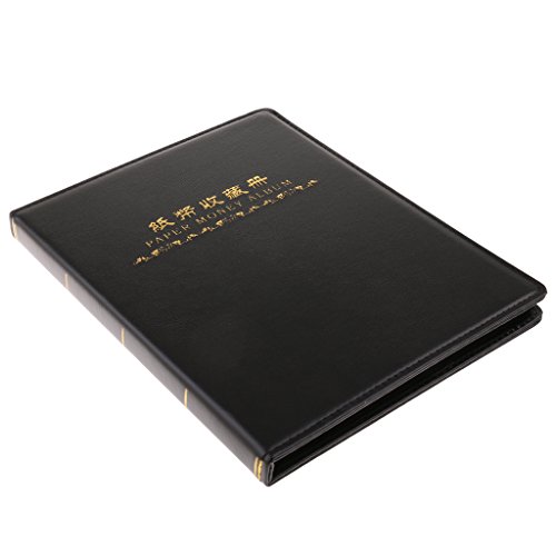 image for Dovewill Paper Money Collection Album Storage 60 Pockets Banknote Hold