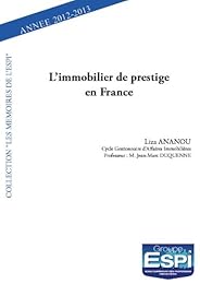 L' immobilier de prestige en France