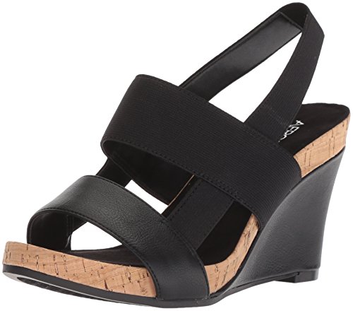 aerosoles lilac plush wedge sandals