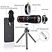 Phone Camera Lens, Best Keiyi 15X iPhone Camera Telephoto Lens kit Double Regulation Lens Attachment with Tripod and Universal Clip Compatible with iPhone X/XS/XS Max/XR/8/7 Plus Samsung Android Phone