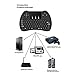 EstgoSZ Wireless Mini Keyboard with Touchpad Remote Control H9 2.4GHz Airfly Mouse Keyboard for PC PAD XBox 360,PS3, Google Android Tv Box,HTPC,IPTV