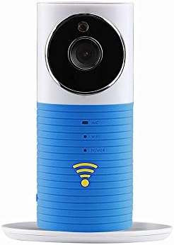 Smart Baby Monitor/ Wifi Video Camera / Wireless security camera / /Wifi Enabled Nanny Cam with P2P Night Vision Record Video Two-way Audio Motion Detected for Iphone Android Smartphone (Blue)