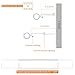 KAMANINA 1 Inch Curtain Rod Telescoping Single Drapery Rod 72 to 144 Inches (6-12 Feet), Bronze Heavy Duty Curtain Rods for Windows, Round Finials