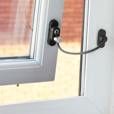 Canzak Window/Door Restrictor Cable Multiple Colors, Brown by Canzak