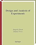 Design and Analysis of Experiments (Springer Texts in Statistics)