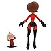 Pixar Mrs. Incredible and Jack-Jack Action Figure Set