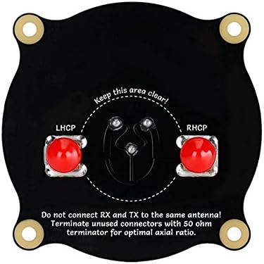 Favrison 5.8GHz Triple Feed Patch Antenna SMA Directional Circularly Polarized Antenna