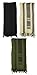 Mato & Hash Military Shemagh Tactical 100% Cotton Scarf Head Wrap - 3PK O.Drab/Blackout/T.Black CA2100