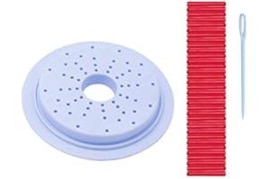 LA SHIELD NX Garden Flower Knitting Loom Kit Adjustable Shape Flower Maker Weaver Tool Set with Needle for DIY Wool Yarn Knitting Craft