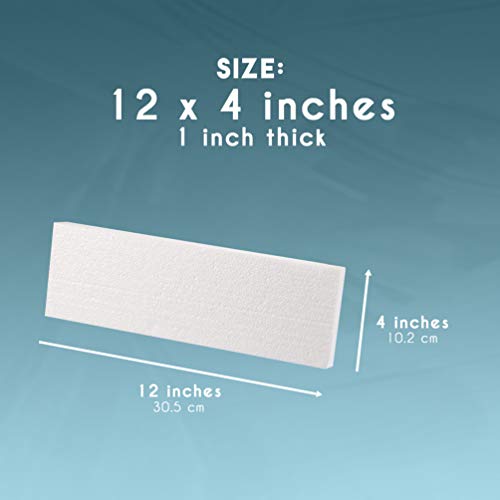 Foam Boards Bulk - 12 Pack White Polystyrene Foam Board for Arts and Craft, Presentation, School, an - //coolthings.us