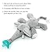 Baby Pacifier, Ztacking Pacifier Holder Infant Binky Nipple Teether Soothier Animal Elephant Toy Paci for Boys Girls - Non Toxic Removable Soothing