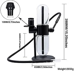 Complete Set 15" Tall with 360 Rotating Glass