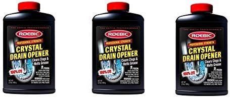 Roebic HD-CRY-DO 2-Pound Heavy Duty Crystal Drain Opener (Тhrее Pаck)