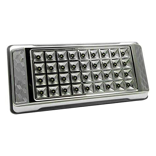 LanCo LED Ceiling Light, 12V Car Dome Interior Roof Lamp for Motorhome Caravan Camper RV Trailer Truck Vehicle Boat with 36 LED Lights, Super Bright