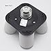 ETOPLIGHTING Porcelain Four Head Light Bulb Socket Splitter E26/E27 Edison Base 4-in-1 Lamp Splitter Bulb Adapter, 250V Max 660 Wattage (1-Pack)