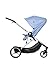 phil&teds Voyager Inline Stroller, Blue Marl