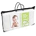 Milliard Memory Foam Toddler Pillow 3-Layer Adjustable Contour Pillow for your Baby Infant or Newborn, Ultra Soft 75-Percent Cotton Removable Cover, 19 x 10 x 3