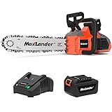 12-Inch Cordless Battery Operated Chainsaw with