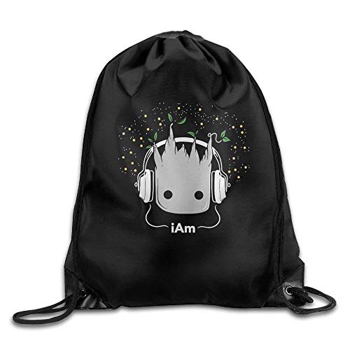 I Am Groot Cute Baby Groot Belt orts Backpack,Fashion Trend, Polyester orts Bag,Net Red Part,Men's Handbag