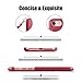 TUCCH iPhone 7 Case, Leather Wallet Phone Case [Card Slot] [Flip] [Wallet] [Stand] [Wrist Strap] Carry-All Case Compatible with iPhone 7 (4.7 Inch), Red