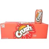Crush Peach Soda 12oz Cans (Pack of 12)