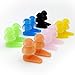 Ear Plugs for Divers 6 Sets Waterproof Kids Silicone Swimming Earplugs, Ear Plugs for Kids Swimming with Box Packed (Multi-Color)