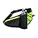 Top Fit Running Hydration Belt, Holds all IPhones + Accessories, Completely Comfortable Hydration Belt for Trail Running or Hiking. (BOTTLES NOT INCLUDED)! From SNHNY (Green)
