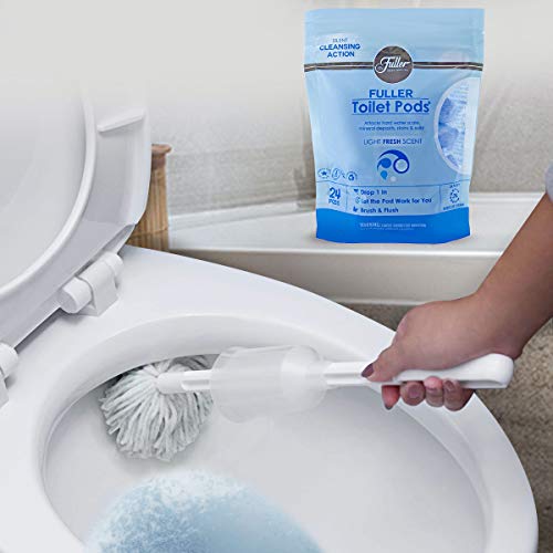 Fuller Brush Toilet Bowl Cleaner Pods PLUS Toilet Bowl Swab Easy