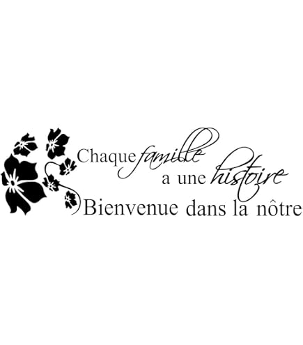Autocollant Mural Citation "Fais De Ta Vie Un Rêve" - Sticker Déco Avec Cristaux, Thème Fantaisie, Fabriqué En France