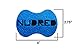NuDred Coil I.T. Formula - Twist Hair Sponge Brush + Hair Conditioning For Men and Women, For Moisturized Sculpted Coils, Twists & Locs (Blue Mini Hair Sponge, Small Holes, 1oz Hair Moisturizer)