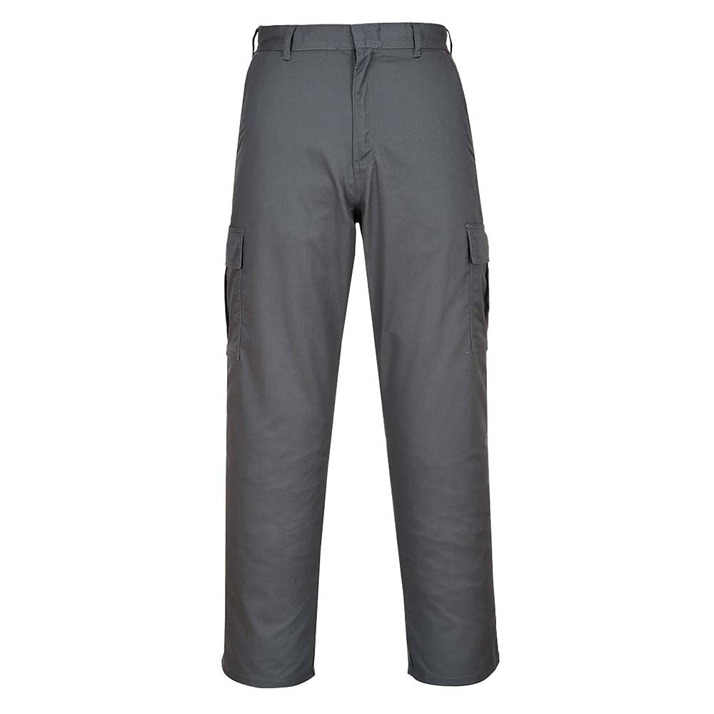 Portwest C701 Durable Reinforced Combat Trouser, Grey, 28
