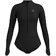 Seaskin Womens Wetsuit 2mm One Piece Long Sleeves Shorty Wetsuit