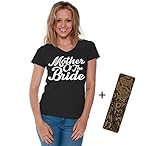 Awkwardstyles Women's Mother Of The Bride V-neck T-shirt W Tee Shirt + Bookmark