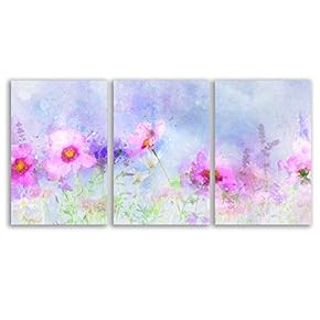 3 Plane Color Block Oil Painting Abstract Art...