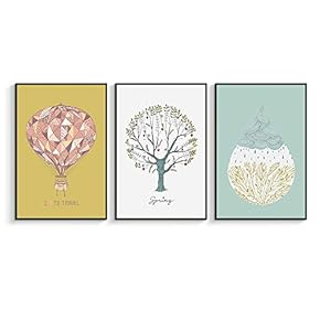 NWT Framed Canvas Wall Art for Living Room,...