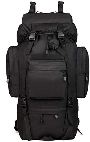 Hiking Backpack, 65L Tactical Backpack Military Army Combat Rucksack MOLLE Trekking Rucksack Shoes Pocket Trekking Backpack