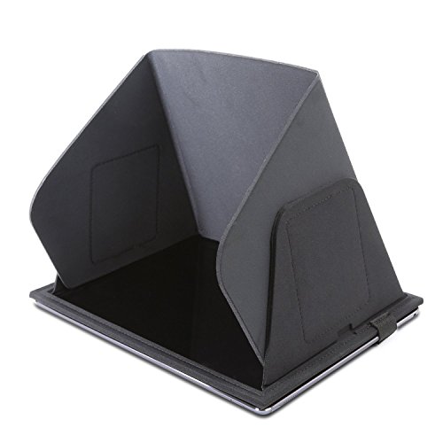 Collapsible Molded iPad Pro 12.9" Sun Shade and Privacy Hood Collapsible Molded iPad Sun Shade and Privacy Hood Case Travel Cover Sun Shield Sun Blocker Sun Guard Sun Protector 2016