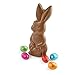 Godiva Chocolatier Milk Chocolate Solid Bunny With Foil Eggs