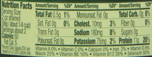 CHICKEN OF THE SEA CHUNK LIGHT TUNA IN WATER, WILD CAUGHT TUNA, 5-OUNCE CAN (PACK OF 1)