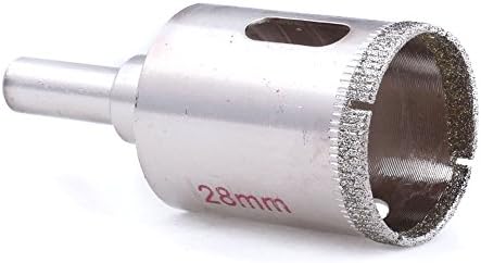 JINGLING 2Pcs 27 mm Diamond Hole Saws Granite Drill Bit Coated Masonry Tools for Stone