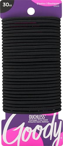 Goody Ouchless Black No Metal Elastics
