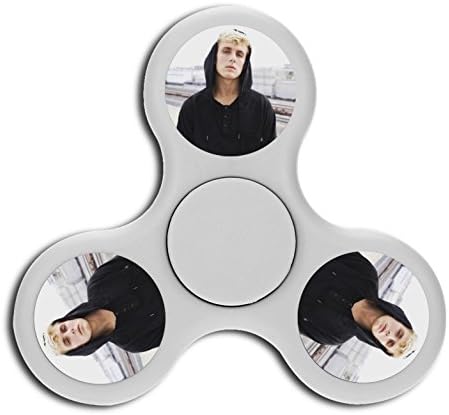 Jake-Paul Child Mini Fidget Spinner High Speed Bearing ADHD Boredom Killing Time Hands Small Toy for Children and Adults White