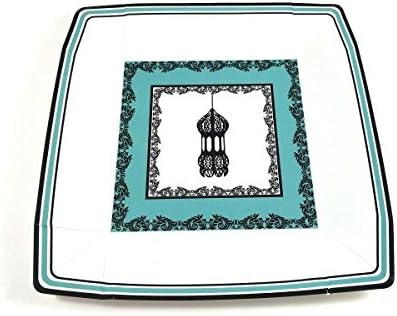 Ramadan Mubarak Eid Mubarak Happy Eid Lantern Dinner Sets Dessert Plates Napkins Banner & Saver Packages (Dinner Plates)