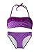 Fin Fun, Bandeau Bikini Set, Asian Magenta Top, Asian Magenta Bottom, Girl's Medium