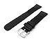 Men's Swiss Army Style Watchband - Color Black Size: 19mm Watch Band - by JP Leatherworks