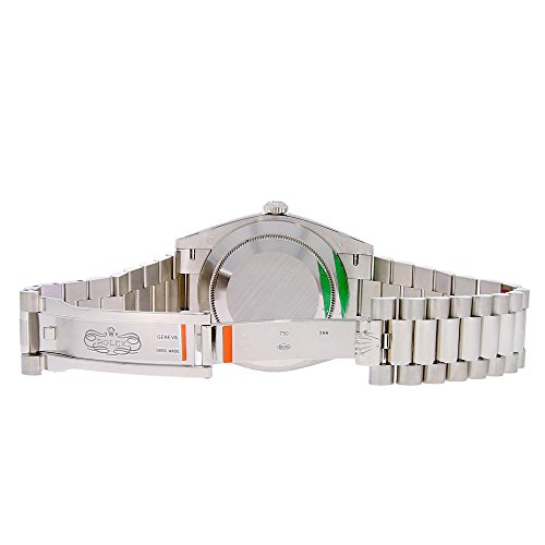 Rolex-Day-Date-40-President-White-Gold-Watch-228239-60th-Anniversary-Green-Dial
