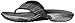 crocs Men's Swiftwater M Flip Flop, Graphite/Black, 12 M US