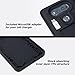TORU CX PRO Compatible with LG V20 Wallet Case - Protective Stone Pattern Dual Layer with Hidden Card Holder, ID Slot Hard Cover, Mirror & USB Adapter - Marble Stone