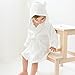 Natemia Extra Soft Bamboo Hooded Bathrobe for Kids Super Absorbent and Hypoallergenic | Ideal Baby Registry Gift