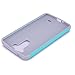 LG G Vista Case, LK [Shock Absorption] [Impact Resistant] Hybrid Dual Layer Armor Defender Protective Case Cover for LG G Vista (Mint)